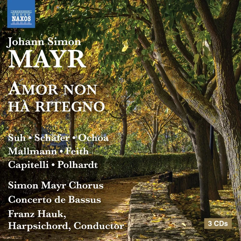 Johann Simon (Giovanni Simone) Mayr: Amor non ha ritegno (Opera semiseria in 2 Akten)